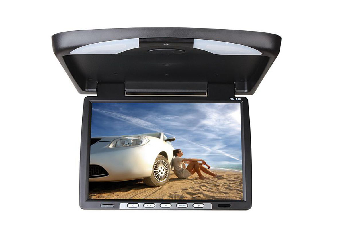 35,6 cm DECKENMONITOR 14" Flipdown TFT LCD Monitor 15 Decke Zoll